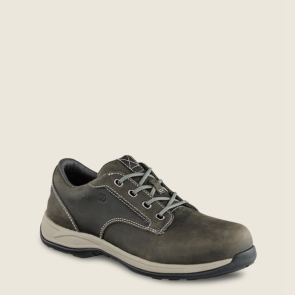 Womens Red Wing Comfortpro - Safety Toe - Oxford Dark Grey - EKR598427